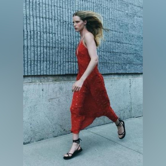 ZARA ~ STRAPPY DRESS ZW COLLECTION - Picture 6 of 12